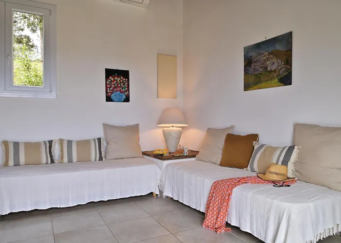 Villa panorama maquis et mer, plage à 1,5 Km